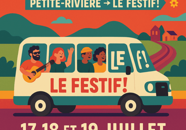 Navette du Festif! (Petite-Rivière>Baie-Saint-Paul) : 17 au 19 juillet