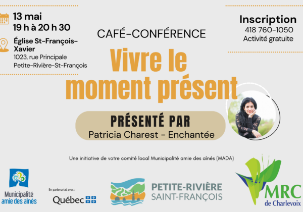 ☕️ CAFÉ-CONFÉRENCE | Vivre le moment présent