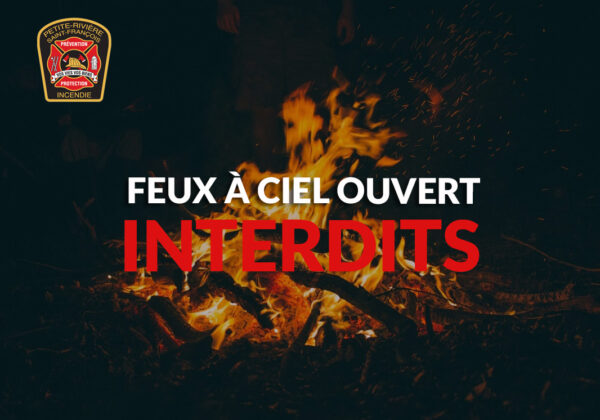 Interdiction de faire des feux à ciel ouvert