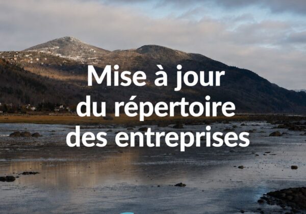 Mise à jour du Répertoire des entreprises